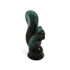 BLUE MOUNTAIN Pottery Squirrel Figurine Canadian Collectible Vintage 3.7"